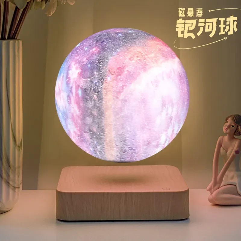 Factory floating star light 3D printing 14CM galaxy ball waste ambient light wholesale