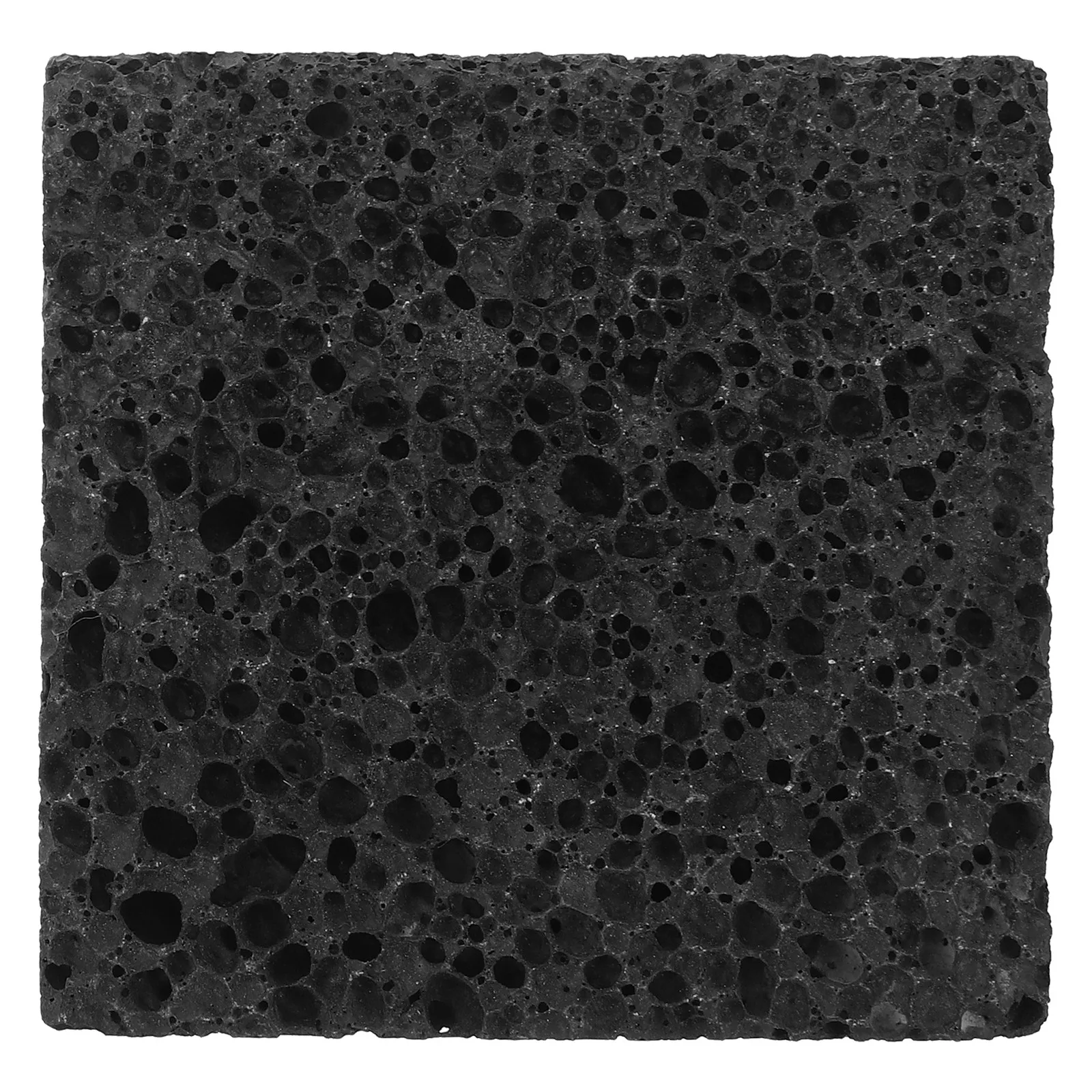

2pcs Black Square Lava Stones Volcanic Rock Beads For Essential Oil Diffuser Aromatherapy Home Office Decor Fragrance Stone Set