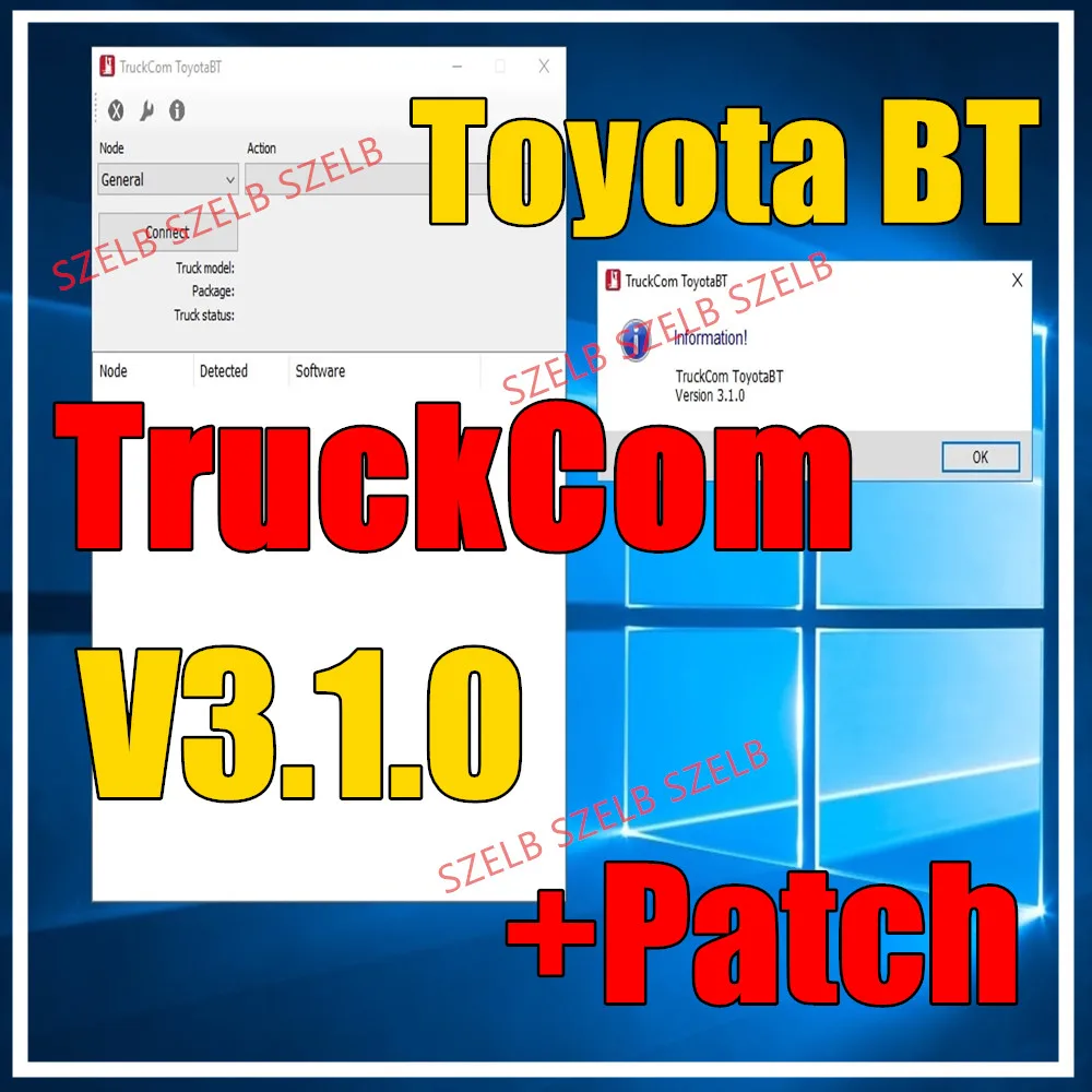 2026 Hot ! TruckCom BT 3.1.0 + Service Bases [08/2021]+ Patch for Toyota Unlimited Install for Multiple PCs+ Free Remote Install