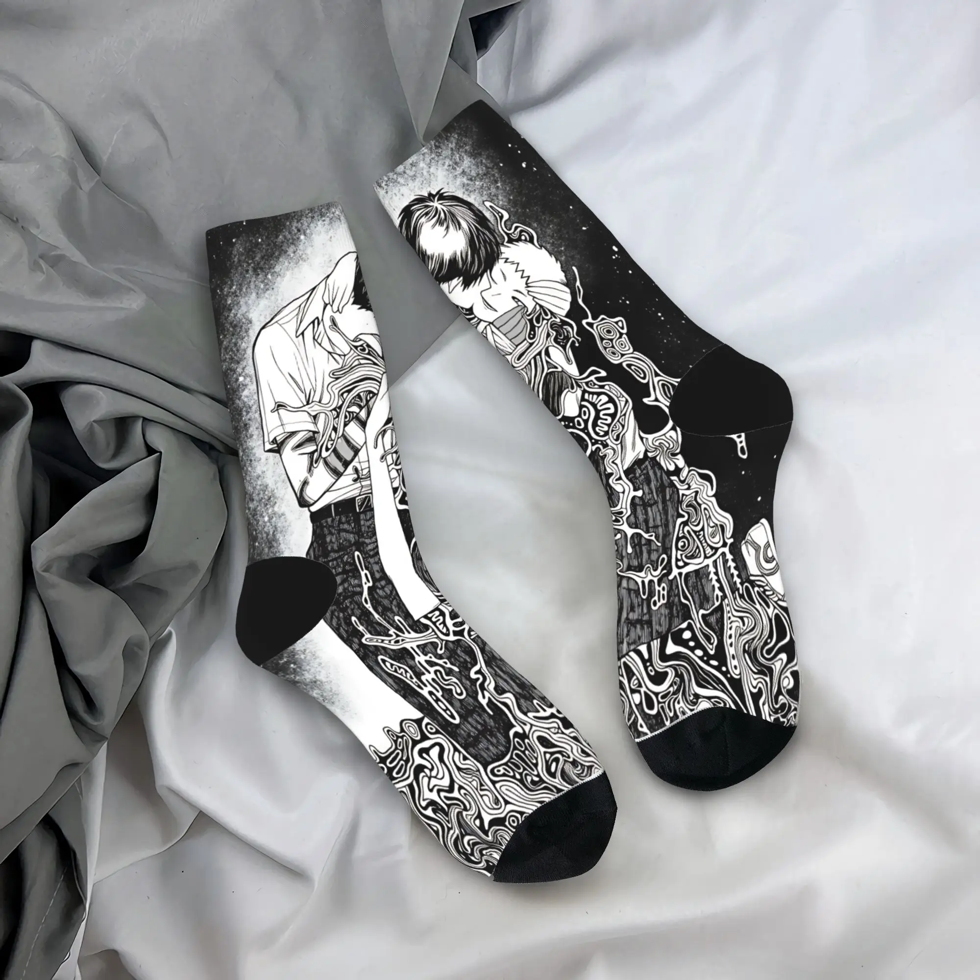 Hikaru Died Stockings  Vintage Socks Adults Men Quality Socks Spring Outdoor Design Anti Slip Socks Gift