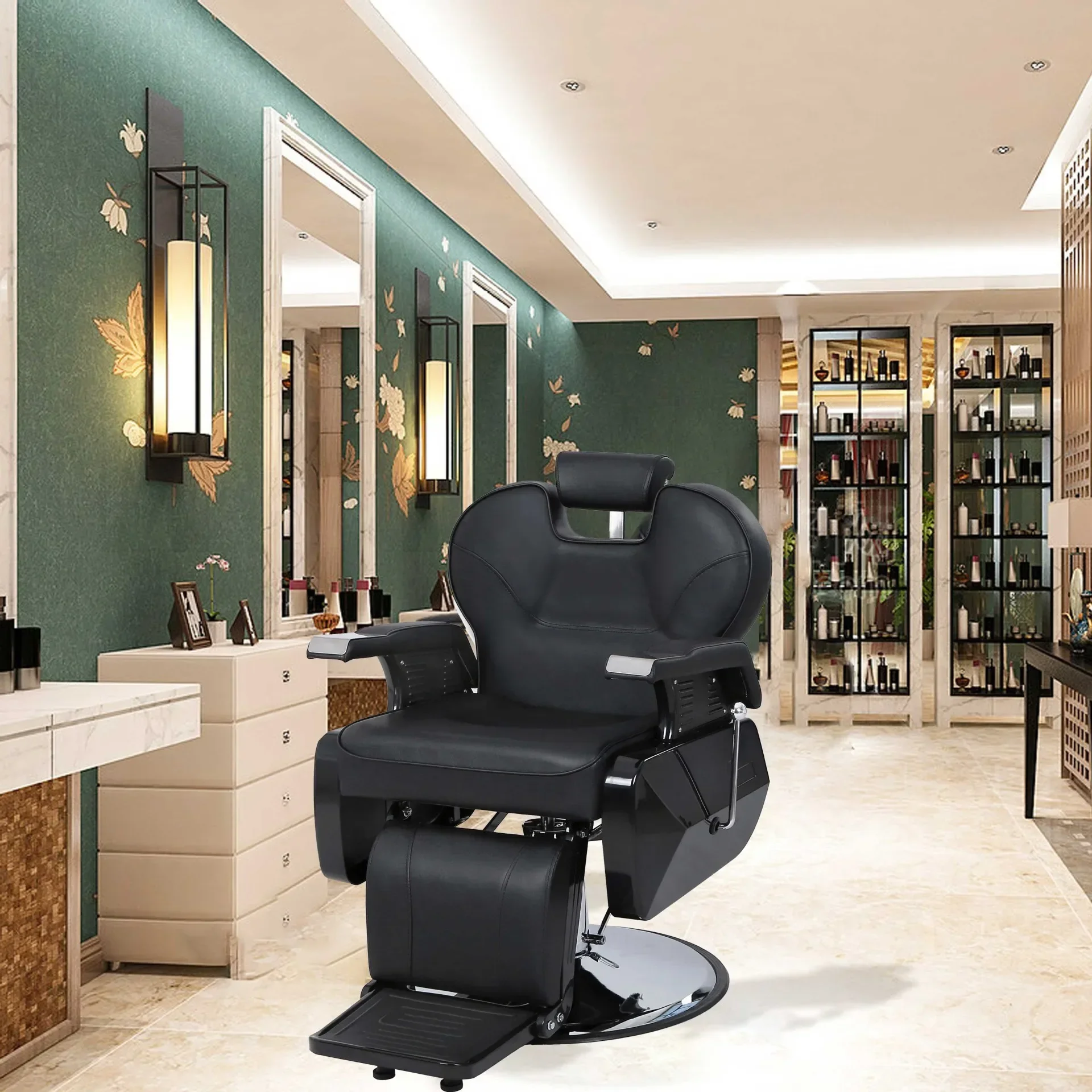 Hair salon chair trendy barber shop  dyeing and ironing seat  special can lift down