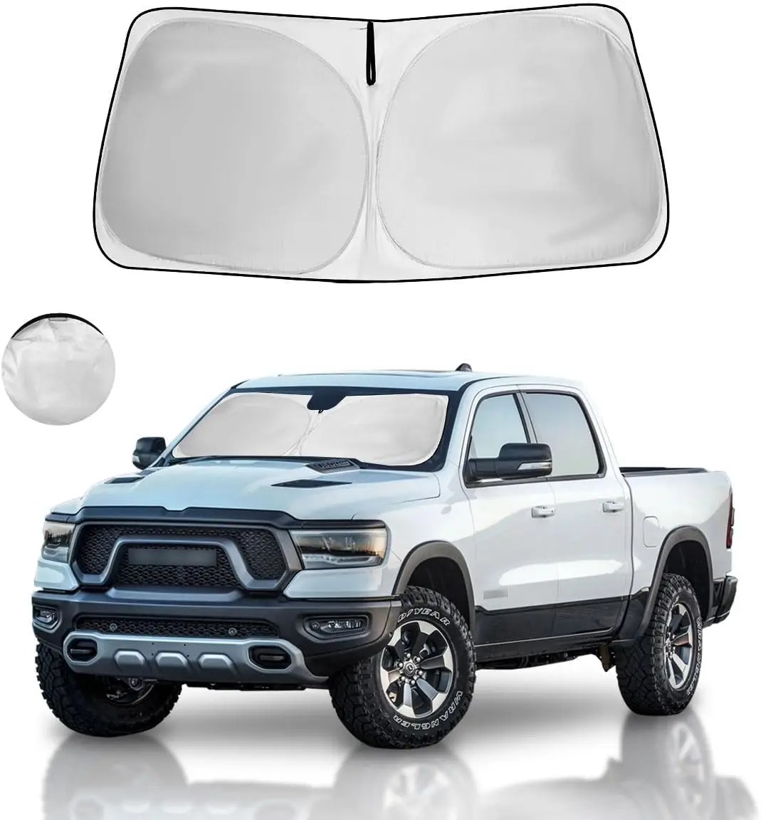 

Солнцезащитный козырек на лобовое стекло автомобиля на заказ 2010-2025 Dodge RAM 1500 2500 3500 аксессуары для грузовиков солнцезащитный козырек складной солнцезащитный козырек F