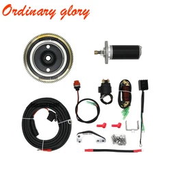 Electrical Start Conversion Kit For TOHATSU 2 Stroke 15/18HP Outboard Motor