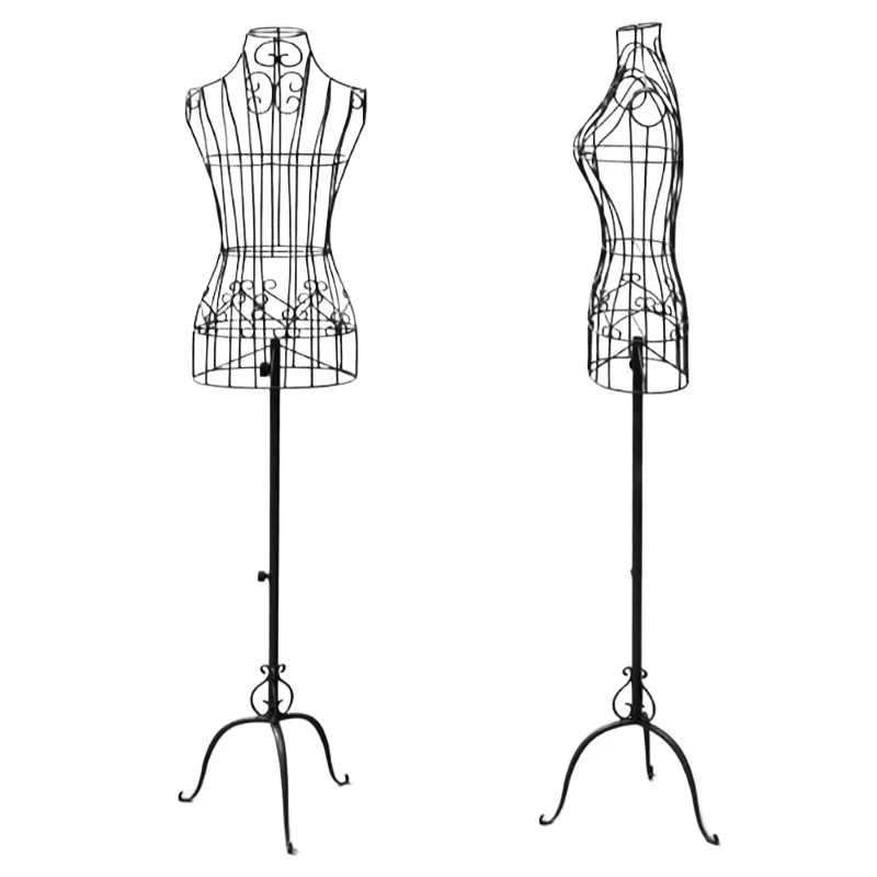 

European Iron Model Stand Props Wedding Dress Shooting Clothing Stand Clothing Store Women Hang Clothes Display Stand