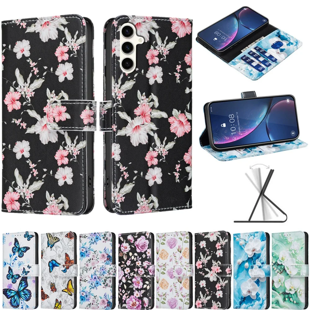 

Fashion Colorful Magnetic Flip Phone Cover for Vivo Y39 Y29 Y38 Y200i Y78 Y36 Y27 Y35 Y22s Y21s Y33s Y11 Y15 Y12 Y17 Y20