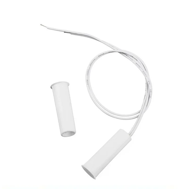 20 Pairs Wired Door Magnetic Alarm Switch Concealed Anti-theft Door and Window Magnetic Detection Sensor Door Magnetic Switch