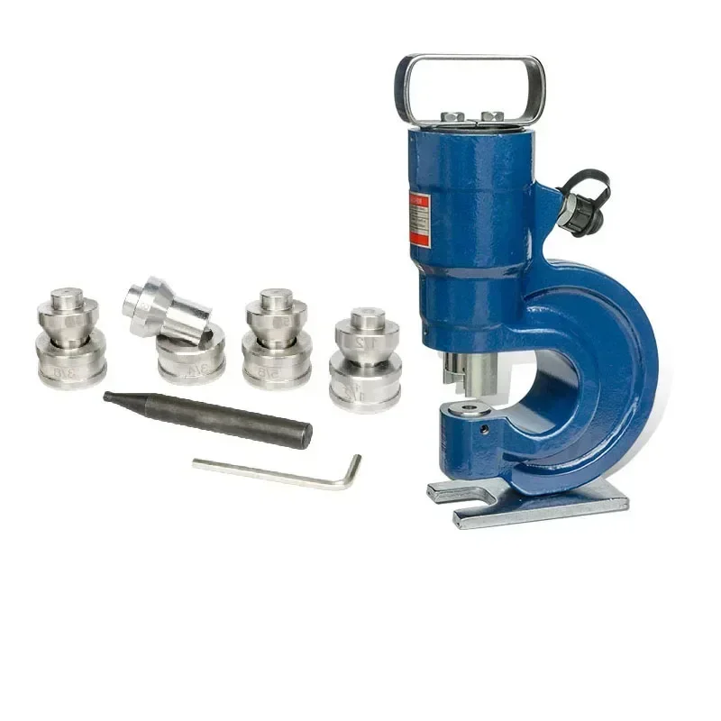 

Hole Digger Hydraulic Punch Tool Force Puncher 30 Ton Hydraulic Hole Punching Tool Copper Angle Iron Angle Steel Hole Opener