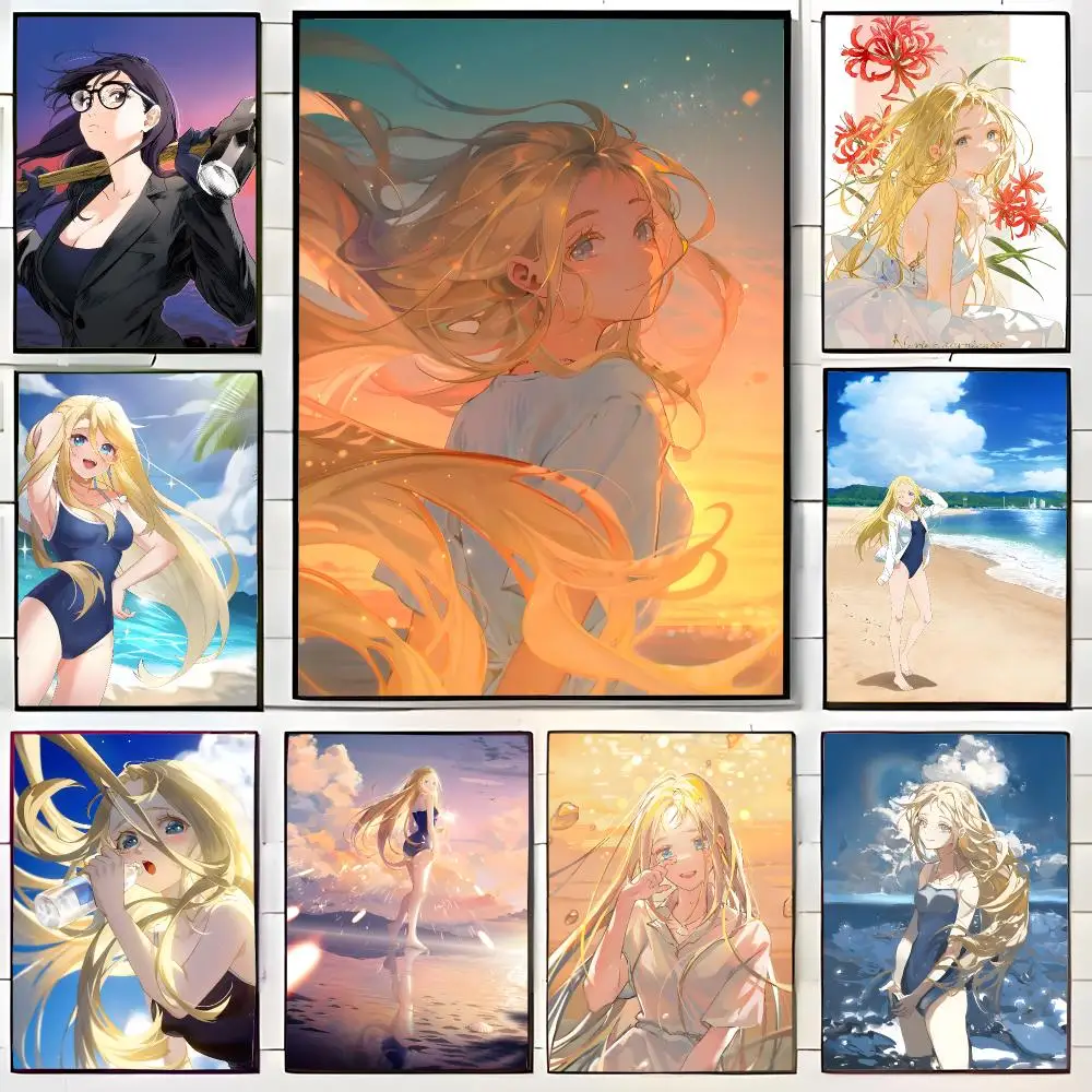 Suspense Time-Loop Anime S-Summer Time Rendering Poster Wall Art Print Decorative Mural Home Decor Gift Unframed
