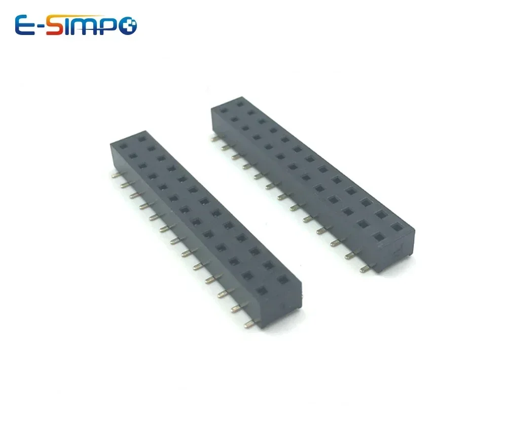 20pcs 2.54mm PH3.5 2x3P/5P/10P-40P Double Row Short Low Profile SMD Surface Mount Male Female PCB Pin Header Socket Connector