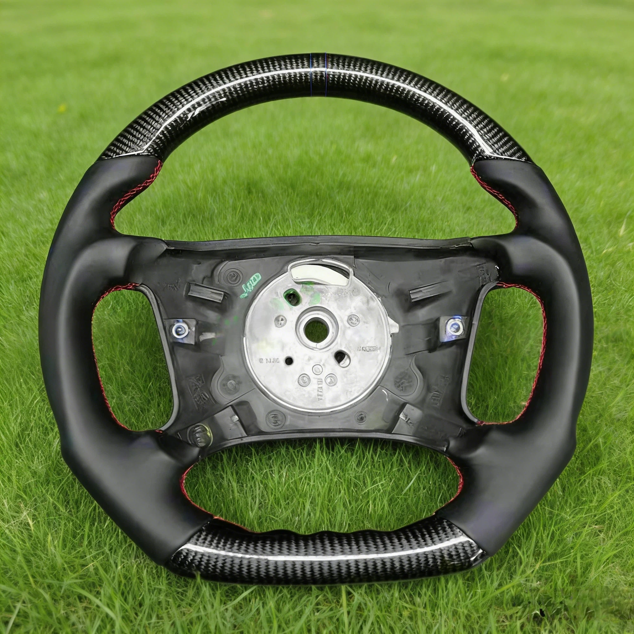 For BMW E38 E39 E46 E53 520 530 528 318 320 325 330 100% Real Carbon Fiber Car Steering Wheel