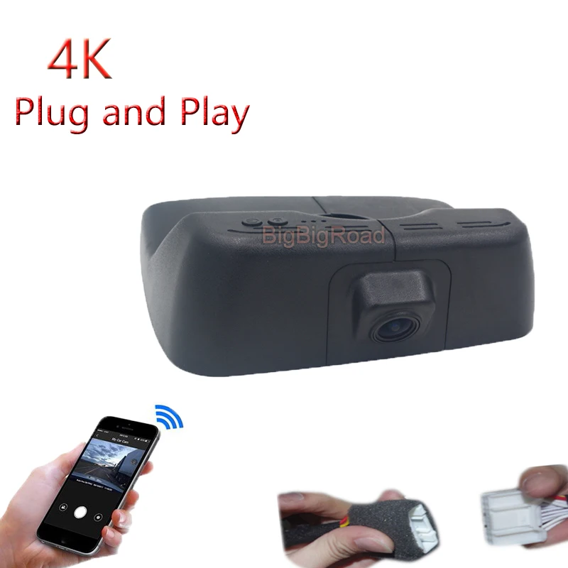 

4K Plug And Play For Buick GL8 GL 8 2013 2014 2015 2016 2017 Wifi Car DVR Dash Cam Camera Video Recorder FHD 2160P