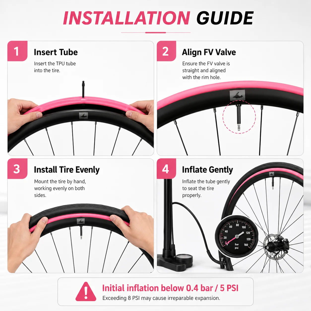 ยางในจักรยานถนน ยางในที่เชื่อถ - Cycling Commute Training บทวิจารณ์และราคา