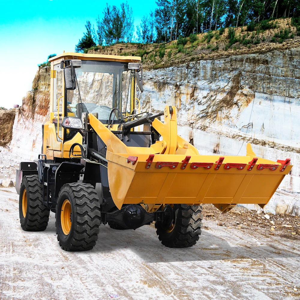 HW Diesellader, kleiner Haushaltslader, Farm Ranch, 4 x 4 Räder, All-Terrain-Transporter, Dieselmotorunterstützung, kundenspezifischer Verkauf