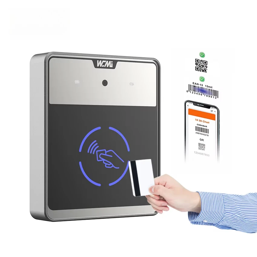 

TCP/IP посетителей RFID NFC Wiegand QR-считыватель посещаемости QR-код системы контроля доступа модуль считывателя штрих-кода