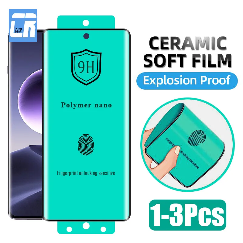 

1-3Pcs Ceramic Soft Film For OPPO Find X7 Ultra X6 X5 X3 X2 Neo Screen Protector A3 A2 A1 Reno 8T 5G 9 10 11 Pro Plus not glass