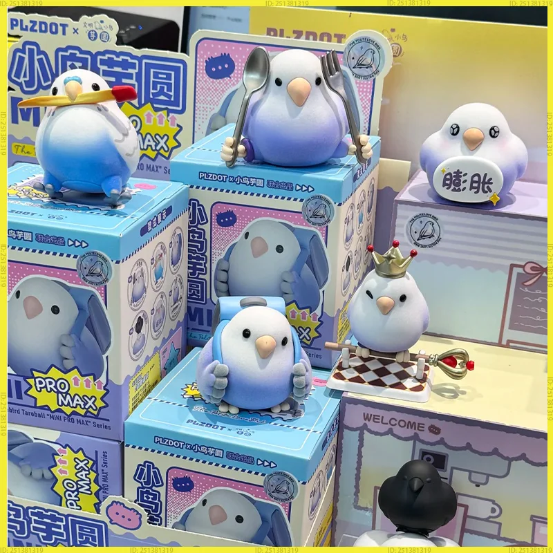 

Anime Little Bird Taro Balls Bad Bad Birdie Mini Pro Max Series Blind Box Doll Ornament Collection Mystery Box Christmas Gift