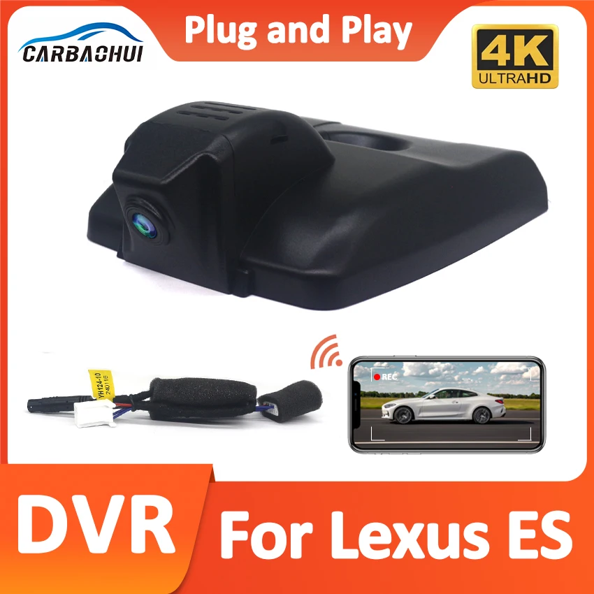 

4K 2160P Dash Cam Car DVR Camera Wifi Video Recorder For Lexus ES ES330 ES250 ES350 ES300h ES300 2018 2019 2020 2021 2022 2023