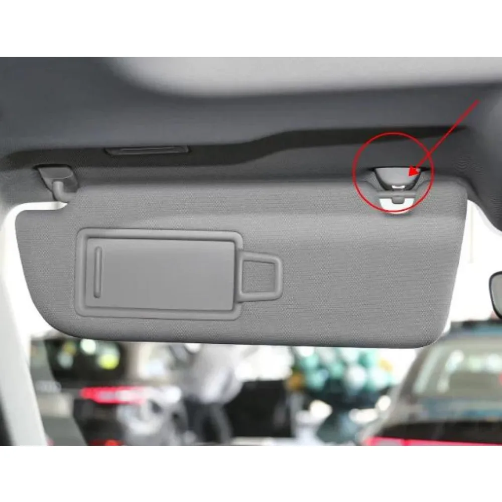 For Audi A3 A4L Q5L Q2L Sun Visor Makeup Mirror Driver Side Passenger Side Light Gray Sun Visor