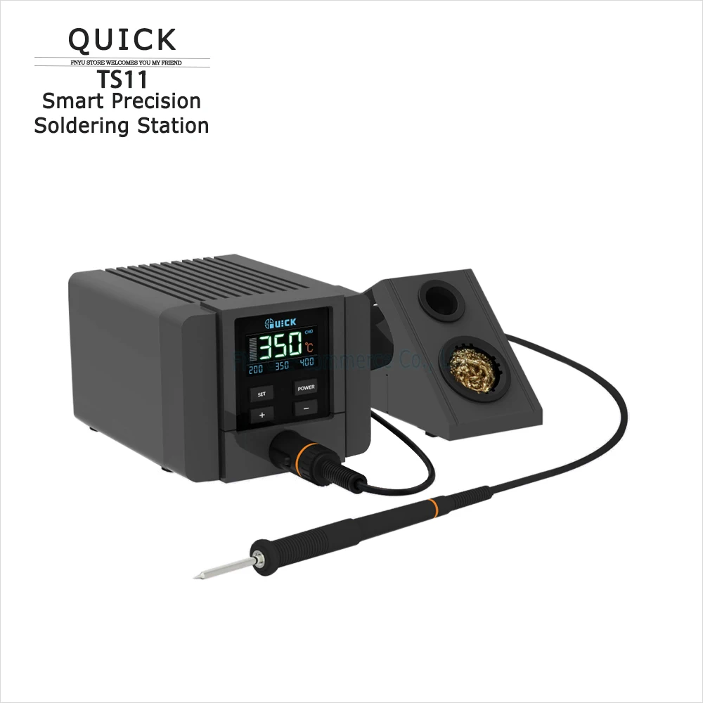 

Electric Soldering Iron QUICK TS11 Smart Precision Soldering Station Integrated Welding Tip for Mobile Phone Welding Repair Tool