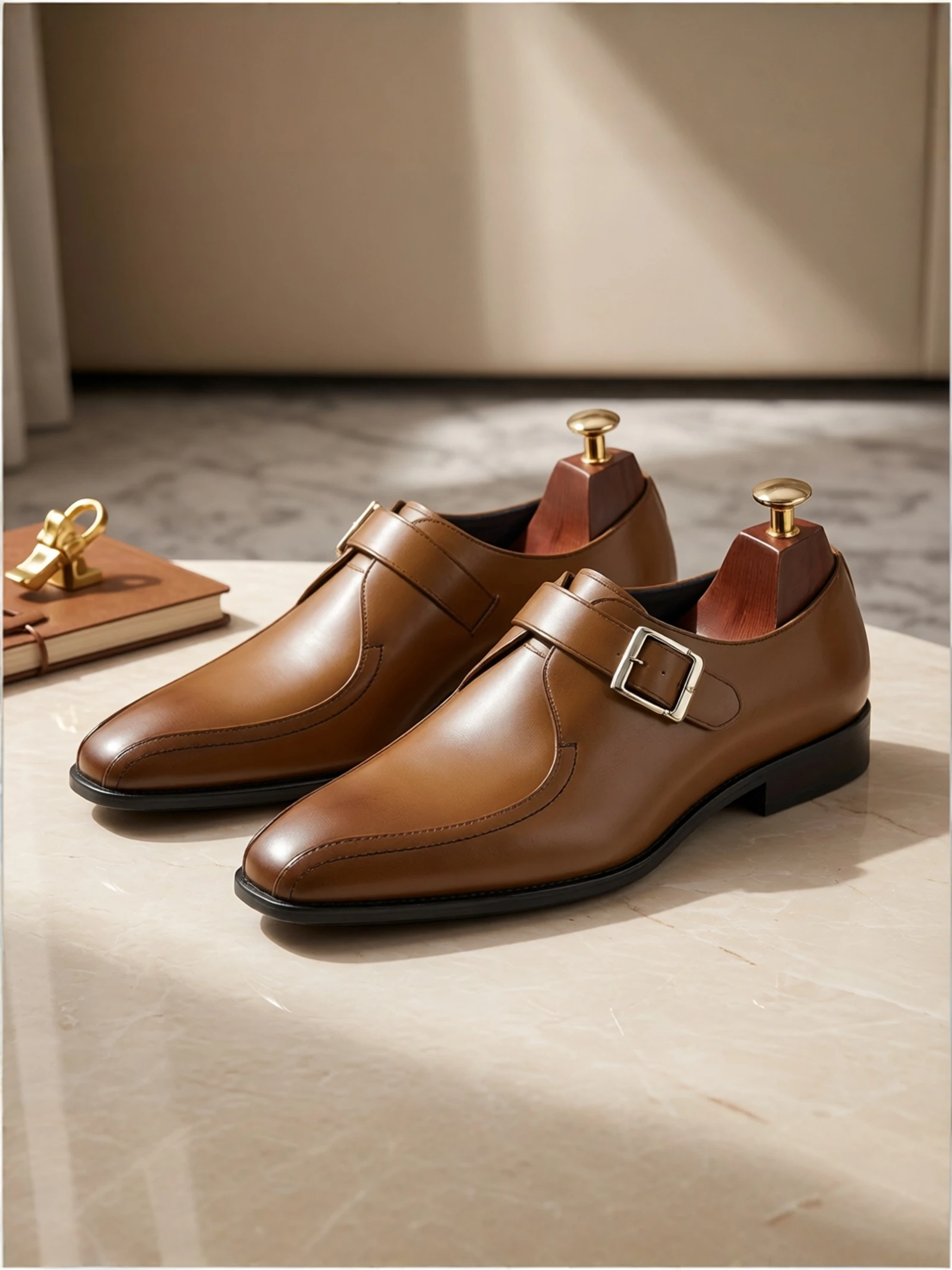 Chaussures en cuir formelles p - Leather Work Heels avis et prix