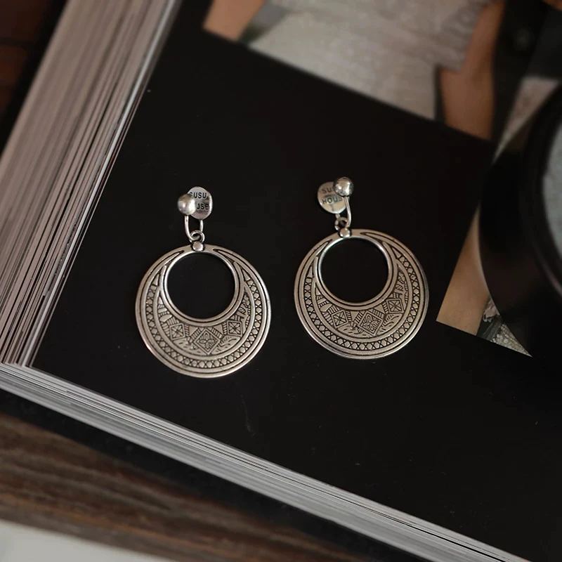 raytimone-boucles-d'oreilles-clips-sans-percage-pour-femme-style-ethnique-vintage-motif-spirale-design-audacieux