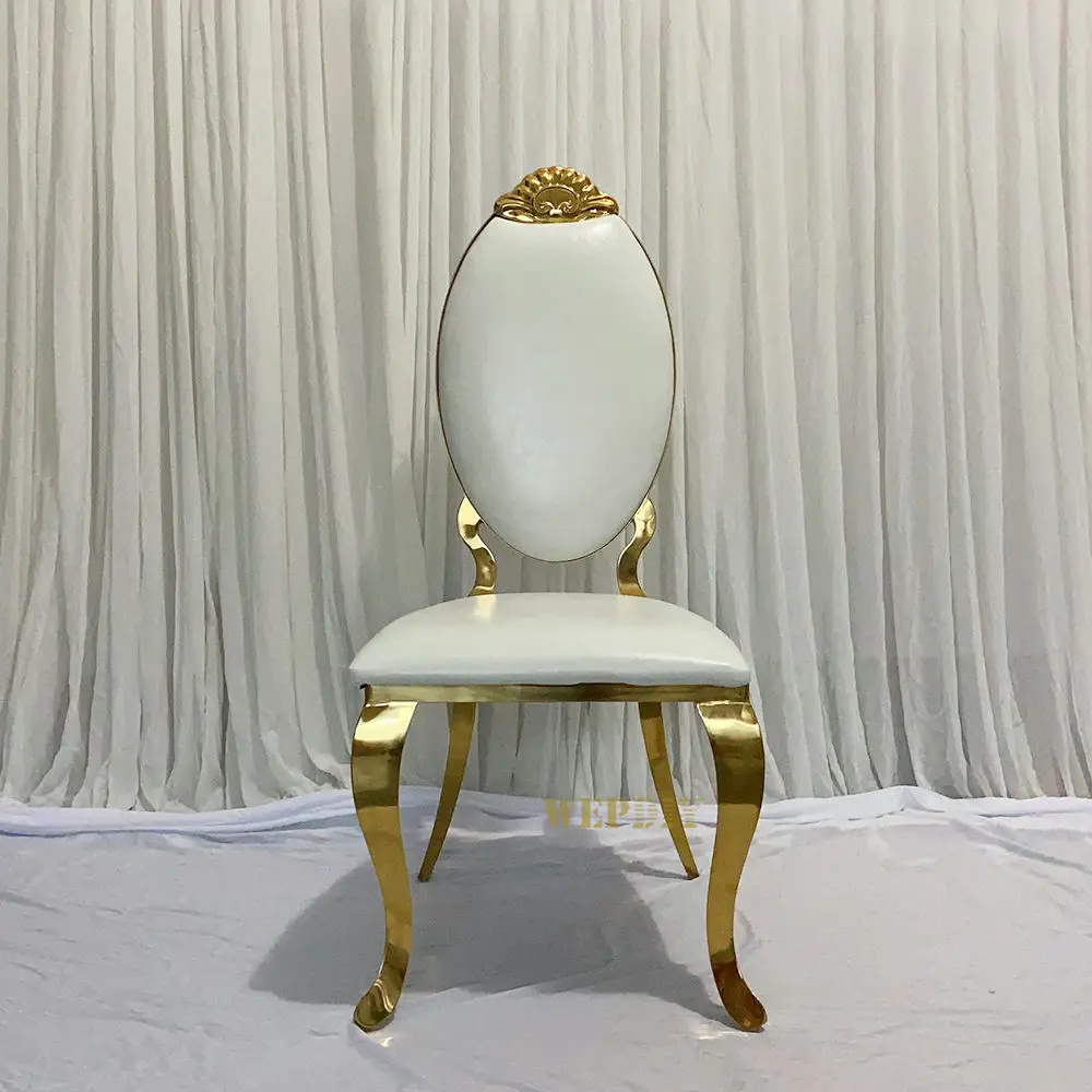 30 قطعة) f30 الفولاذ المقاوم للصدأ كرسي معدني مأدبة البيضاوي كرسي خلفي عالية الظهر زهرة لينة حقيبة الفولاذ المقاوم للصدأ الطعام كرسي