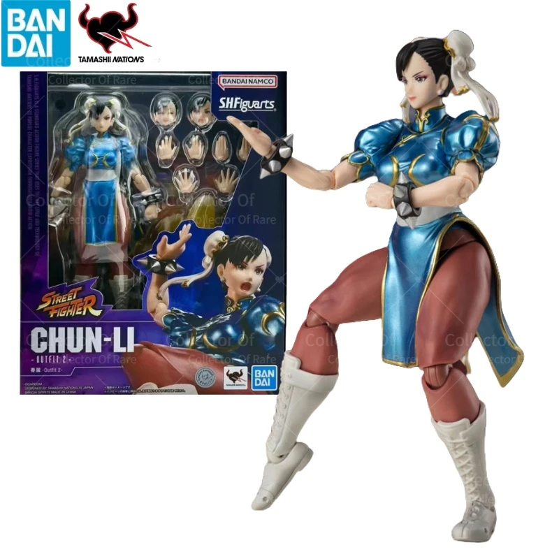 

Bandai S.H.Figuarts SHF Chun Li Outfit 2 Street Fighter Series Anime Character Action Figure Model Toy Collection Original Spot