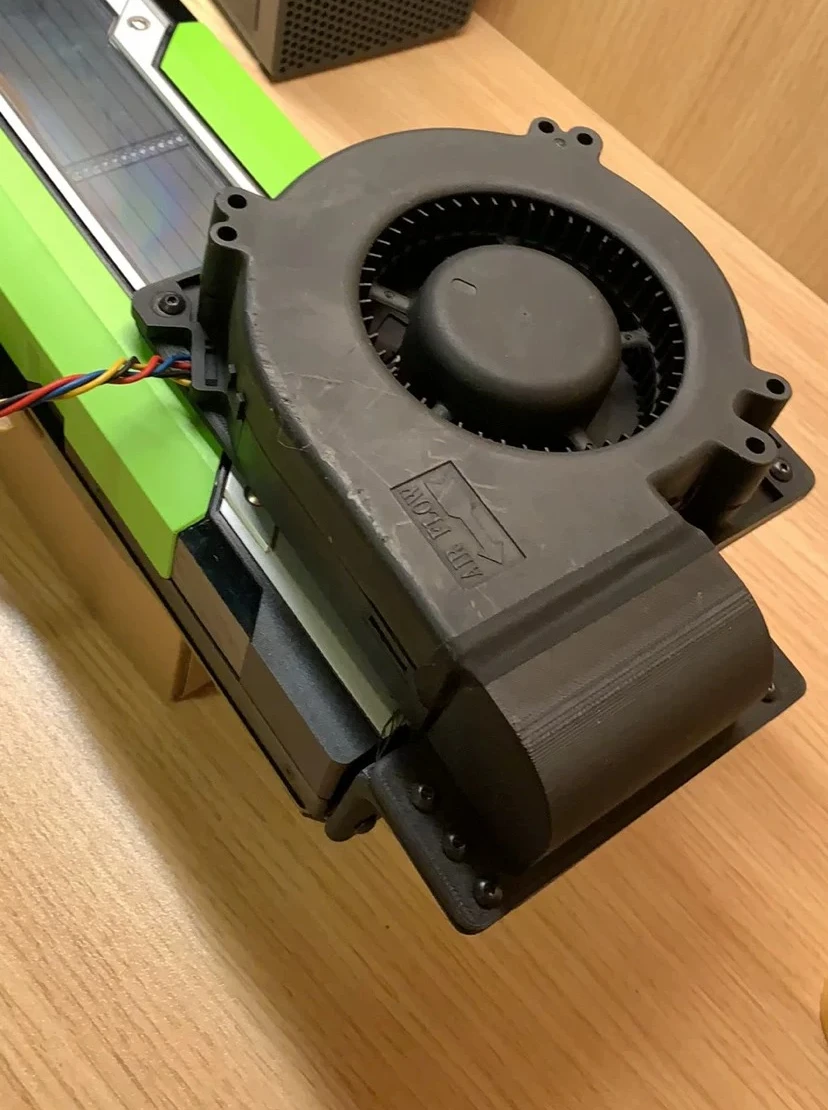 For NVIDIA Tesla P40 P100 M40 Graphics Card Full Set Modified 12CM Active Cooling Fan Assembly