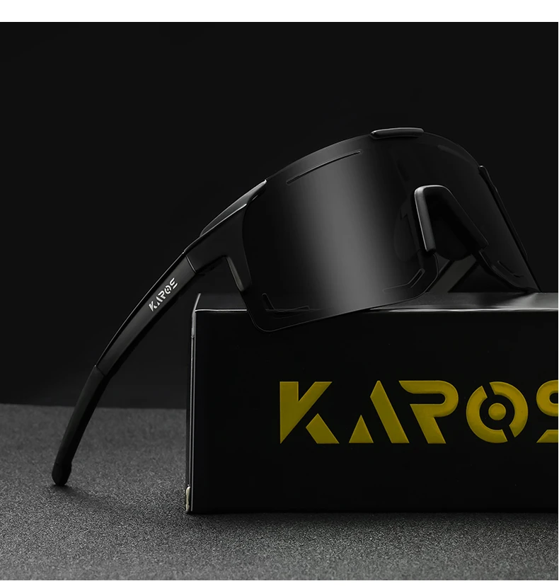 KAROS Unisex Leichte UV400 Sportbrille Anti-UV Wander- und Radfahrbrille mit Komplettem Verpackungsset YZ2032 – Detail 15