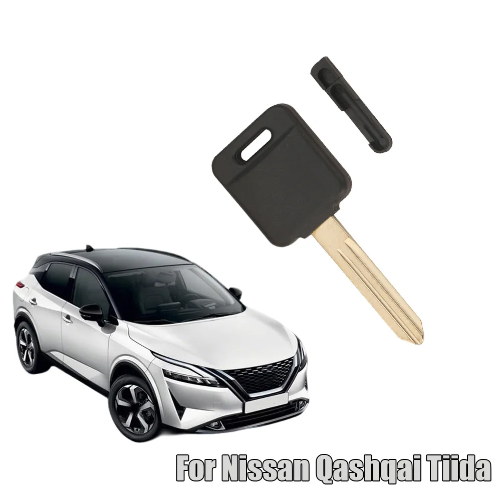 

10pcs Car No Chip Blade Key Case Transponder Ignition Key Cover Replaceable Key Shell Accessories for Nissan Qashqai Tiida