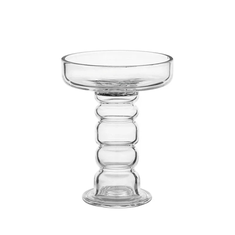 

Arab hookah accessories glass smoke pot with sealing ring