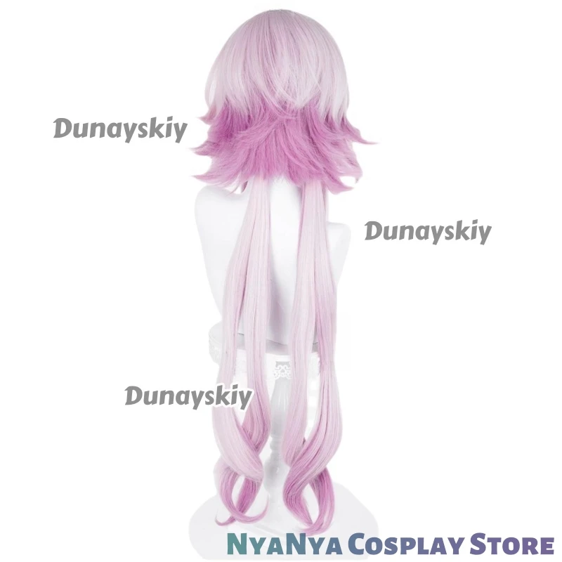 ‌ ‌ ‌ Evernight 7 de marzo Cosplay Honkai Star Rail disfraz peluca vestido sombreros misterioso invitado extranjero Amphoro fiesta de Halloween