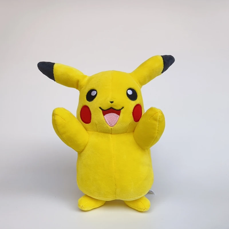 New Pokemon 20-25cm Anime Figure Pikachu Cute Plush Dolls Pet Stuffed Toy Children Christmas Gifts