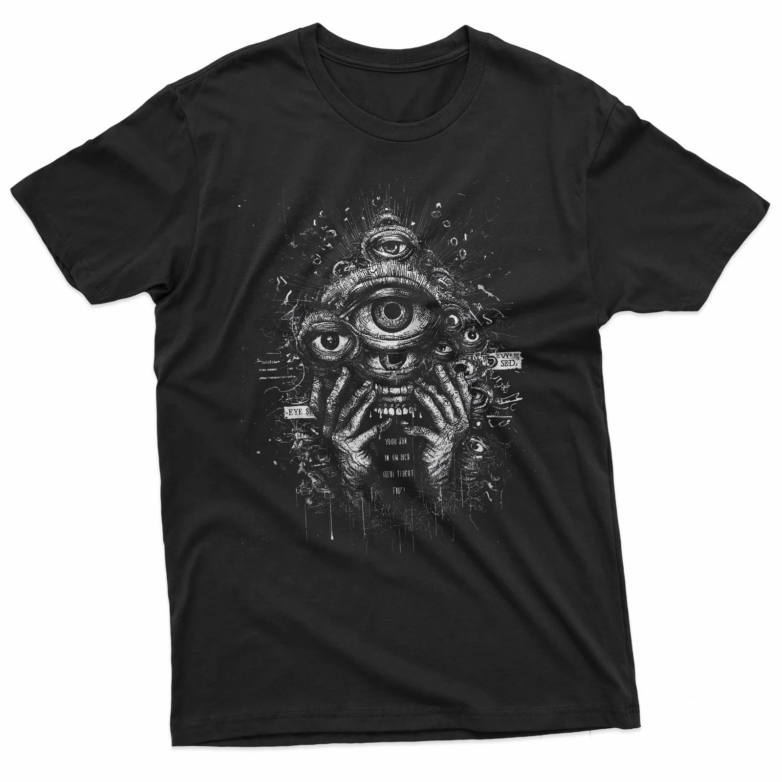 

Trippy Eye Art T-Shirt, Surreal Psychedelic Design for Creative Expression