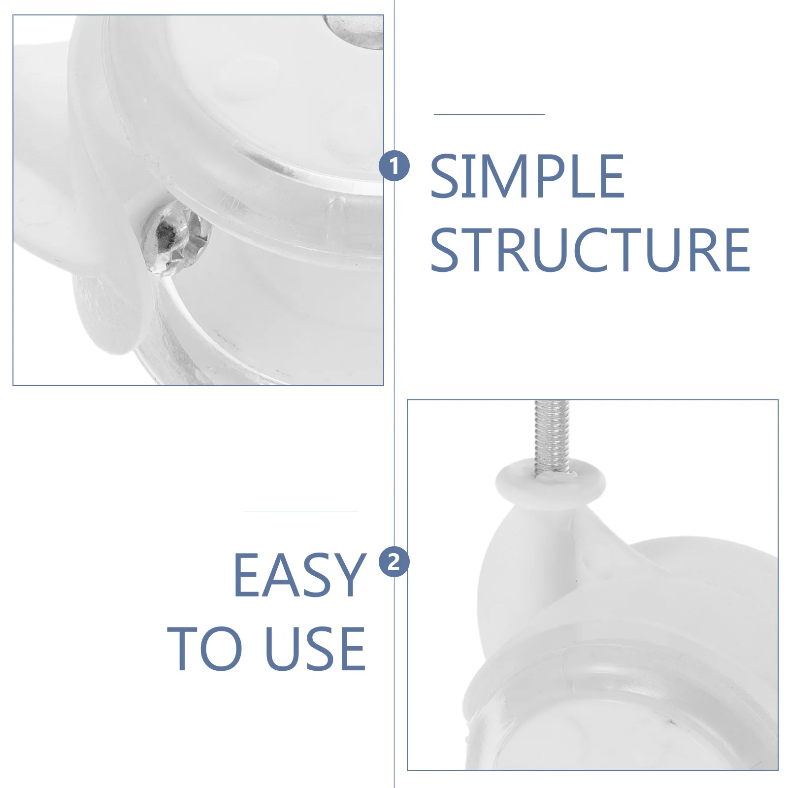 4 قطع من عجلات مشاية الأطفال البديلة البلاستيكية العالمية السلسة، مجموعة عجلات بديلة لمشايات الأطفال، ملحقات السلامة
