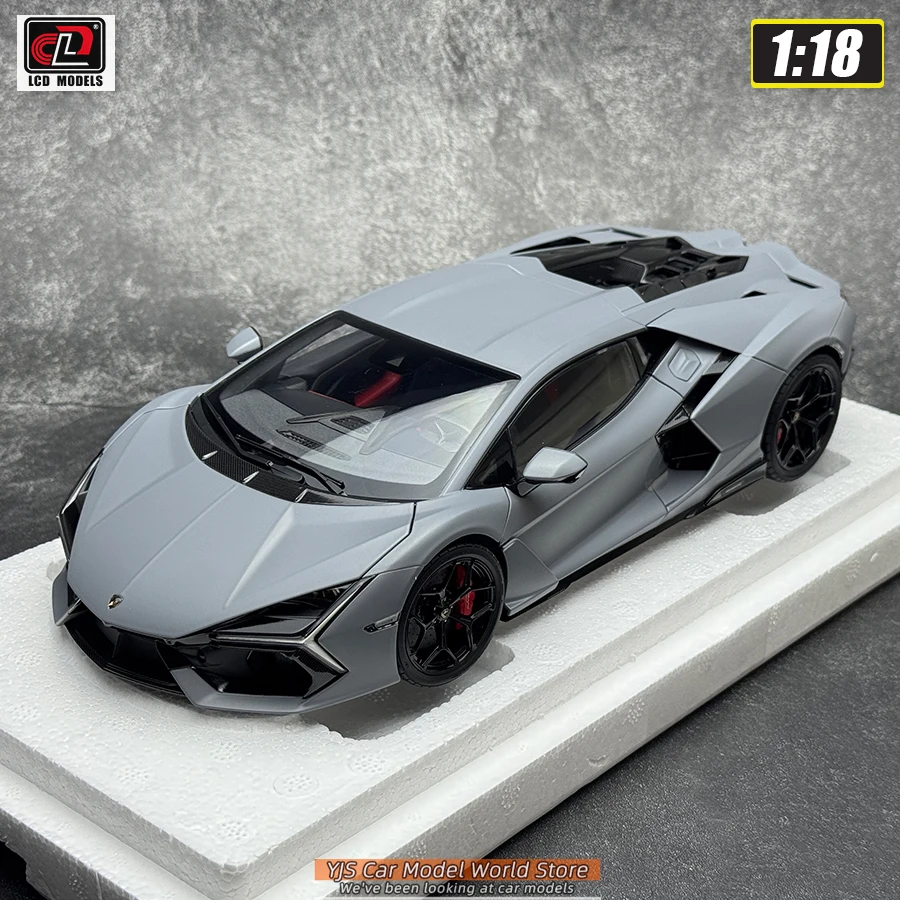 LCD Cast Model Collection 1:18 Lamborghini Revuelto Collectie van metalen sportwagenmodellen