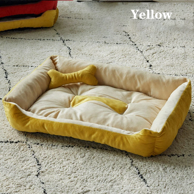 Dog Beds Soft Breathable Universal Pet Sleeping Mat  Moisture Proof Teddy Pad Arctic Velvet Dog Pad Cat  Cushion Pet Supplies