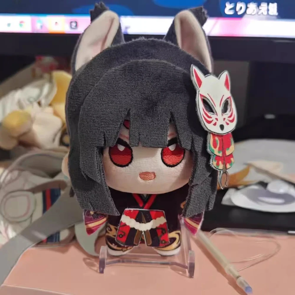 

Брелок-подвеска Azur Lane IJN Акаги, плюшевая кукла 10 см, милая мягкая игрушка Акаги IJN для рюкзака, подарок для фанатов, украшение