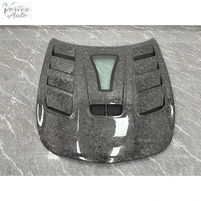 For Mercedes Benz AMG GT GTS GTC C190 R190 2015-2021 M Style Carbon Fiber Engine Hood Bonnet Lightweight
