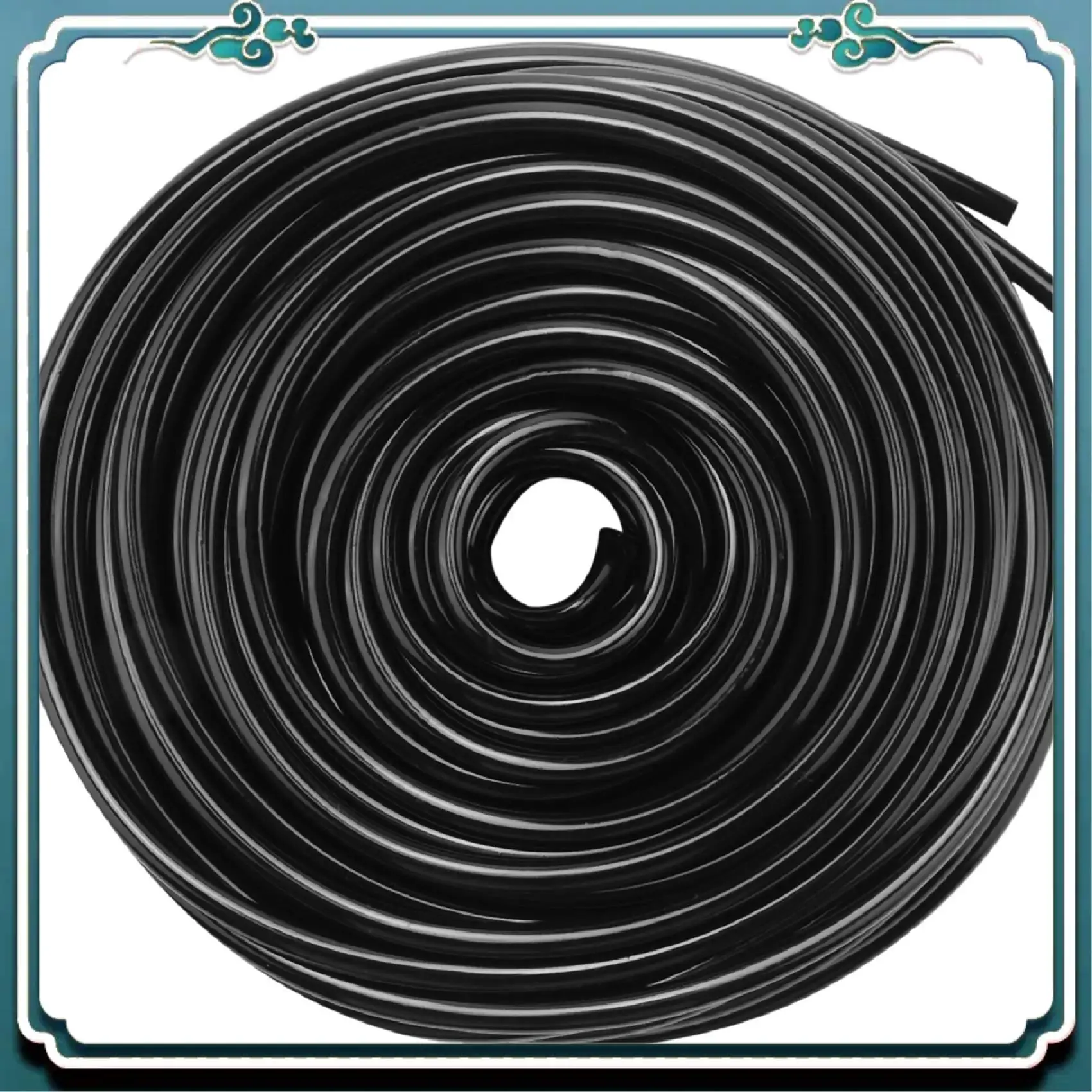 قسط 30 متر متر 1/4 بوصة أنبوب توزيع فارغ خرطوم الري بالتنقيط خط أنابيب سقي الحديقة #5