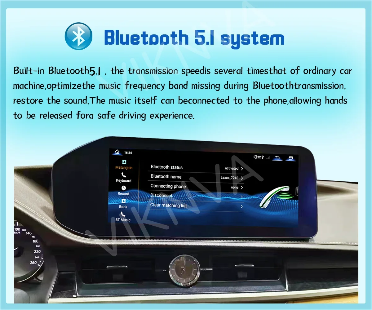 Android 12.3Inch Touch Screen For Lexus ES 2013-2018 ES200 ES250 ES 350 ES300H Car Radio GPS CarPlay Multimedia Video Player
