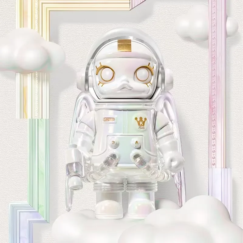 

POP MART MEGA SPACE MOLLY 100% серия 4, оригинальная слепая коробка, сумка для догадок, загадочная коробка, игрушки, кукла, милая фигурка, украшения для рабочего стола