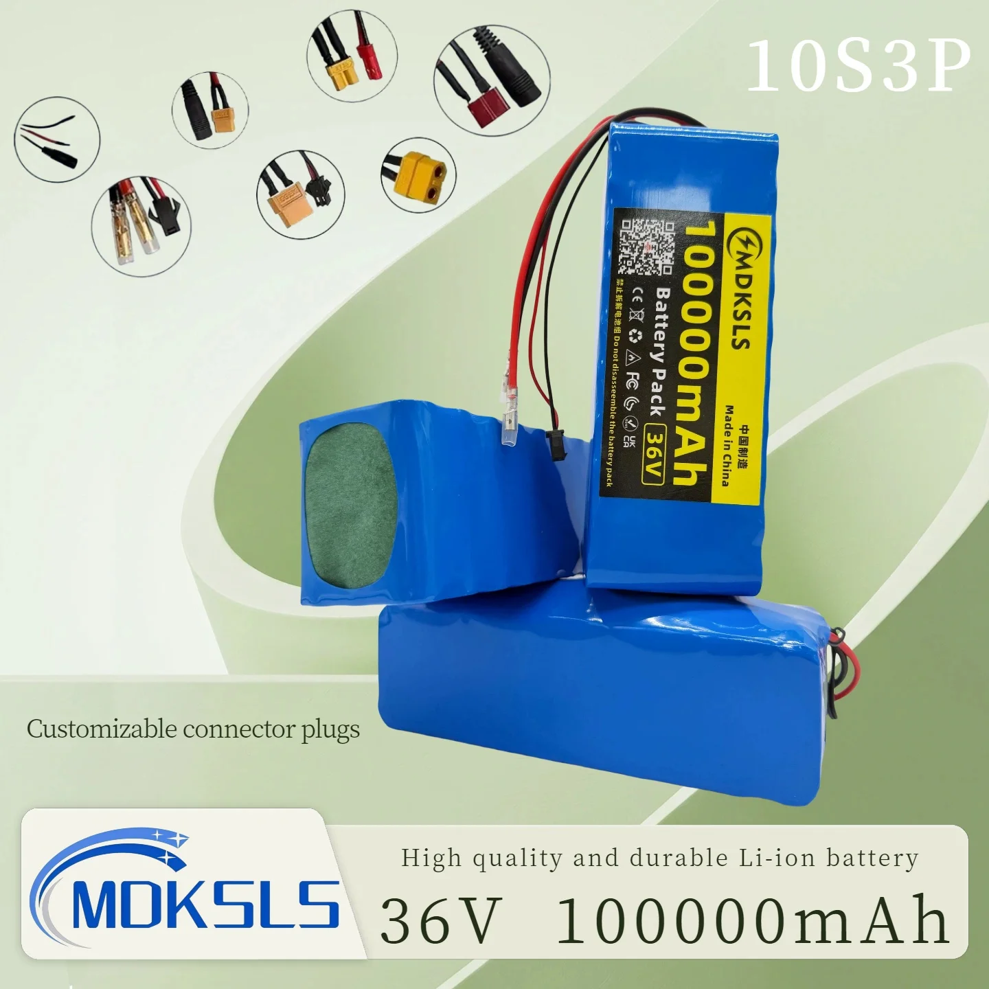

10S3P 36V 100000mAh 100% Brand New Lithium-Ion Rechargeable Battery Suitable for Electric Products Such as Scooters Battery