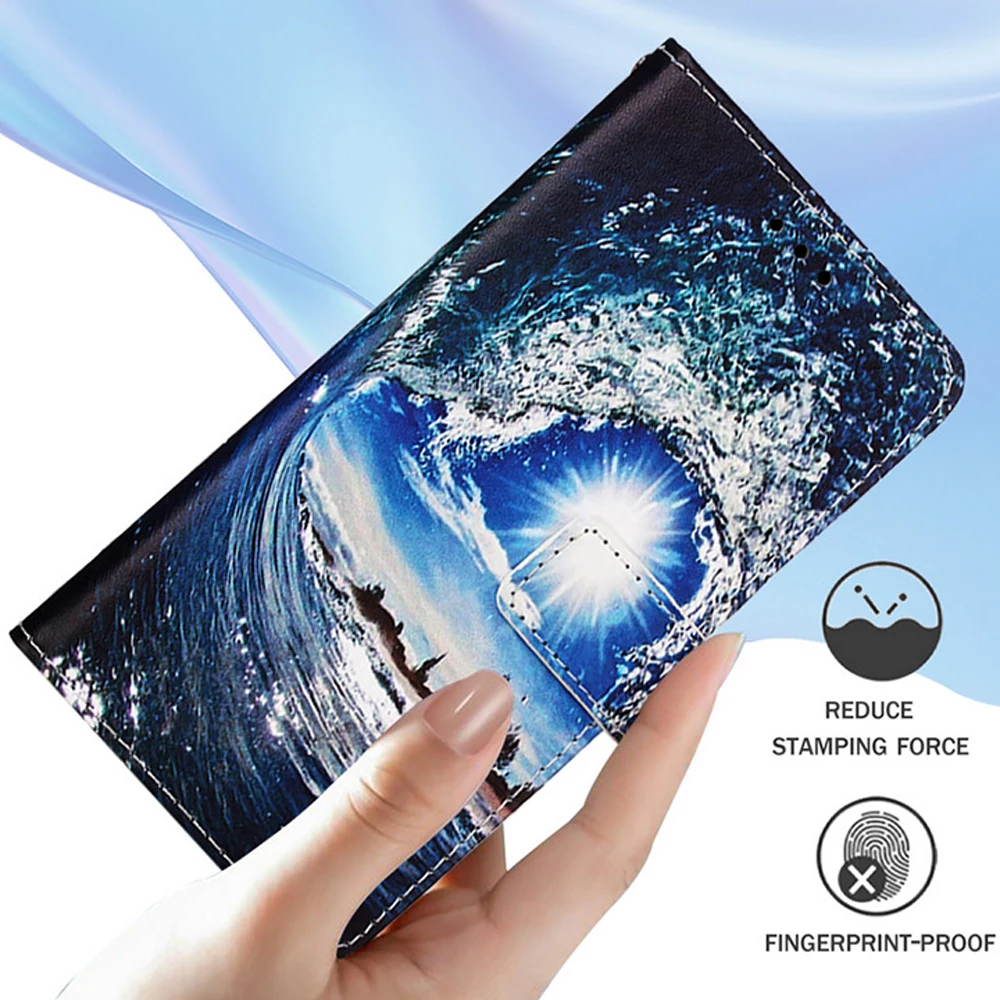 Для Oukitel C57 C58 Pro Роскошный кожаный флип-чехол с 3D тиснением для Oukitel C57S C53 C51 C50 C38 C37 C35 C32 C 58 Cover