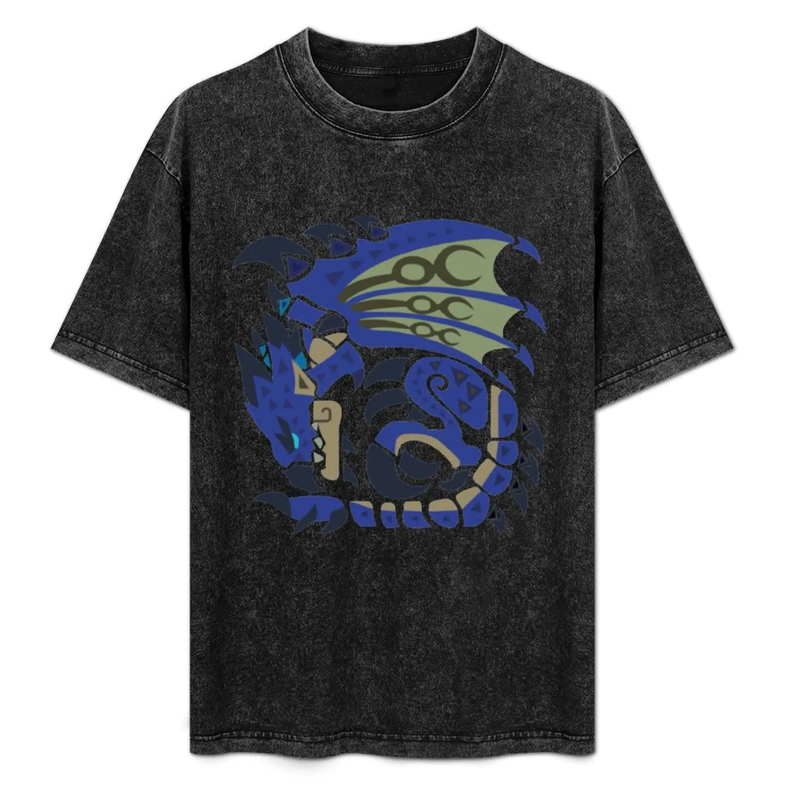 

Azure Rathalos T-Shirt Big Size Daily Wear T-Shirt