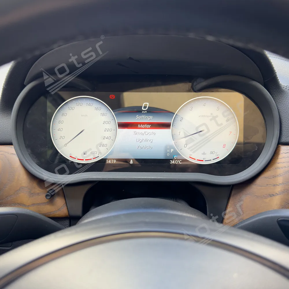 

For Mercedes-Benz ML GL GLE GLES G 2013 to 2020 Car High LCD instrument panel Linux System Virtual Cockpit Speedometer Dashboard