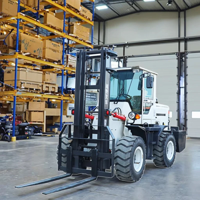 High Efficiency Diesel Forklift with CE ISO 9001 and GS Certification for Intensive Warehouse and Yard Use Forklift