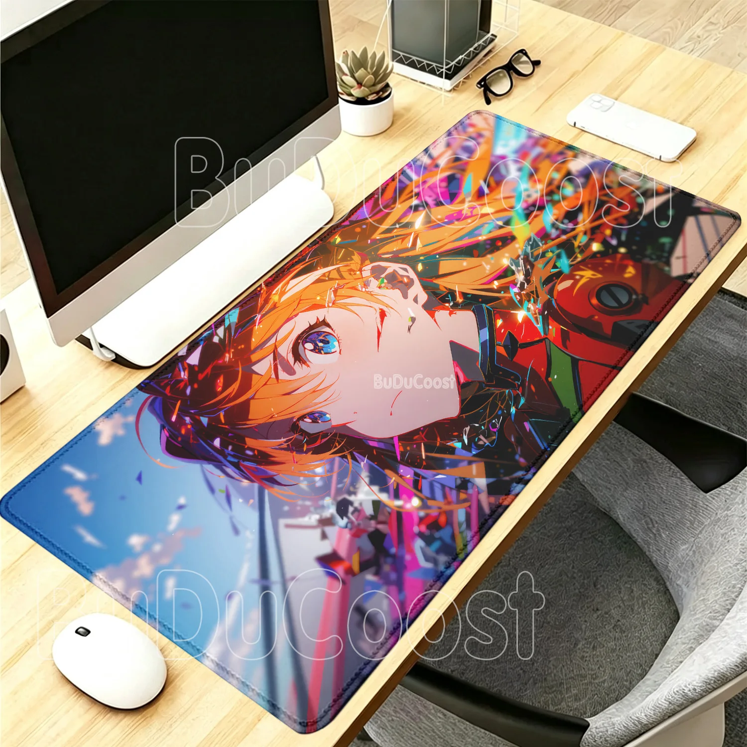 Tapis de souris grand format E - Pc Gaming Evangelion avis et prix