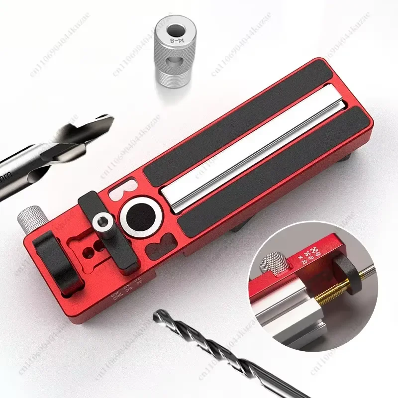 for Aluminum Profile M6 M8 Countersink Drill Guide Precision Positioning Locator Manual Electric Tapping Tool Accurate Hole
