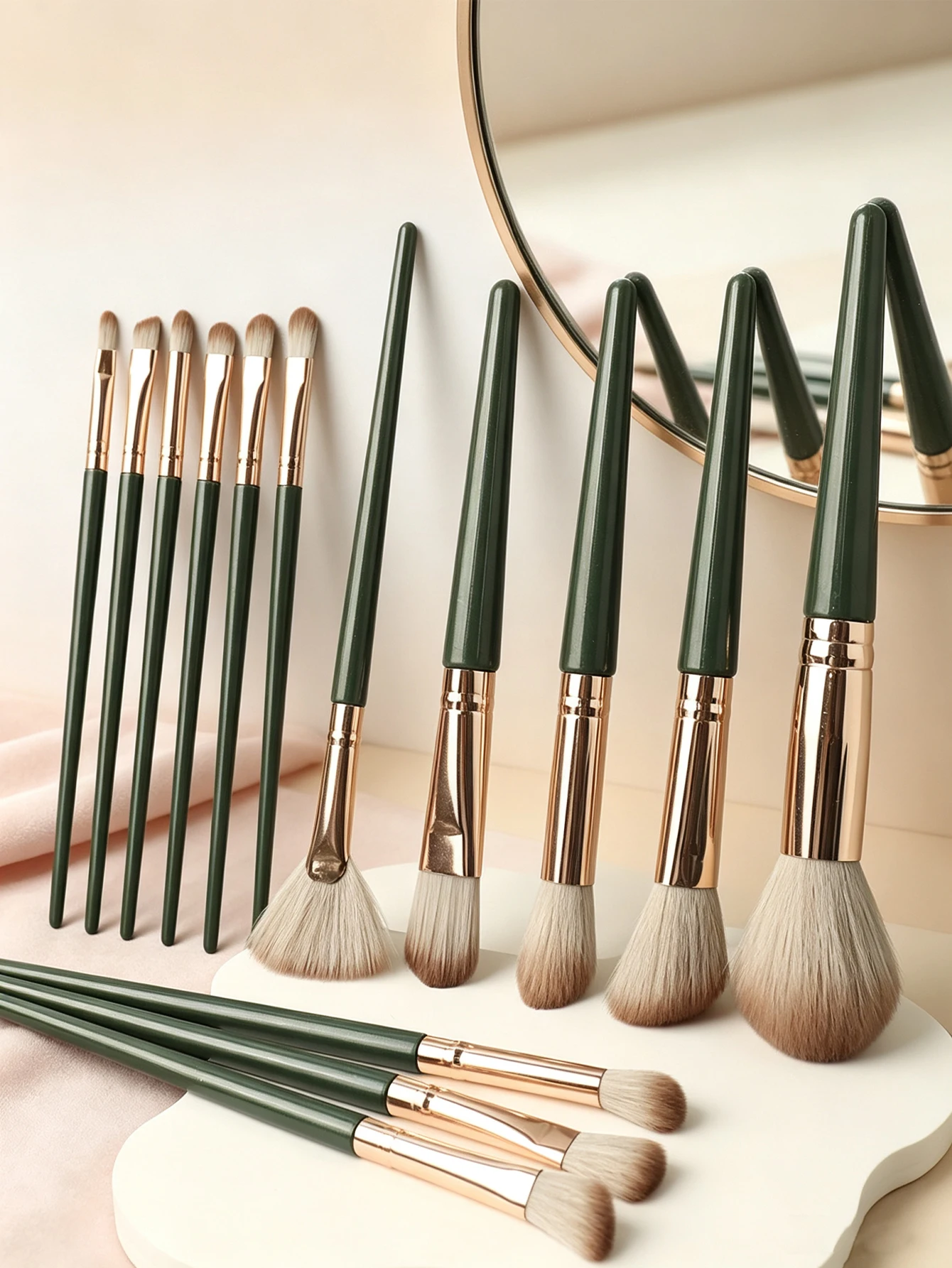 Beauty Makeup School - Set profesional de 14 pinceles de